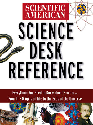 cover image of Scientific American Science Desk Reference